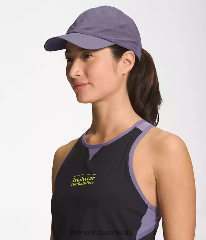 unisex horizon hoed The North Face P464ZN142 accessoire maan leisteen