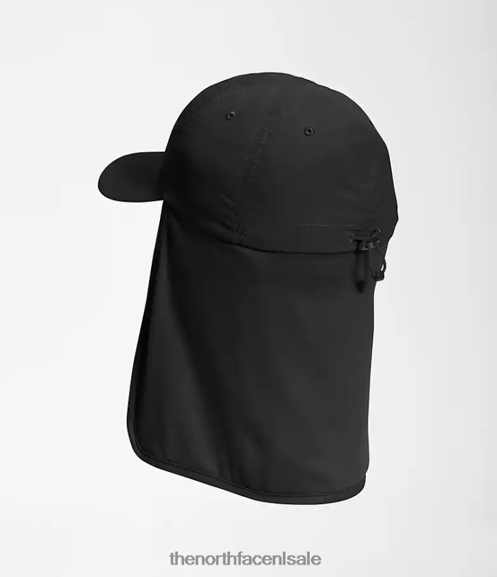 unisex horizon zonnekap hoed The North Face P464ZN365 accessoire tn zwart