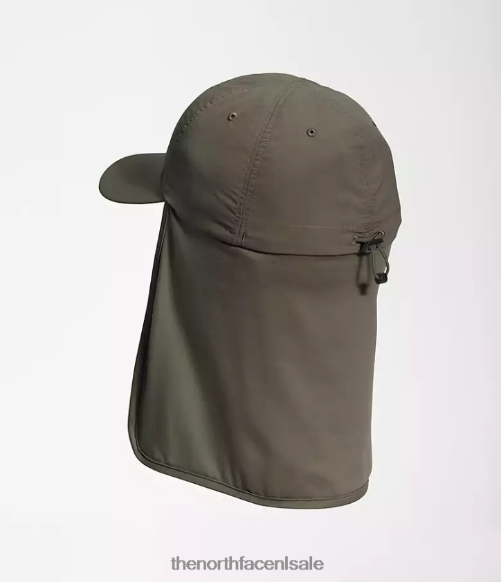 unisex horizon zonnekap hoed The North Face P464ZN367 accessoire nieuw taupegroen