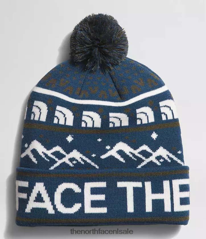 unisex ski tuk The North Face P464ZN1048 accessoire schaduwblauw/nieuw taupegroen