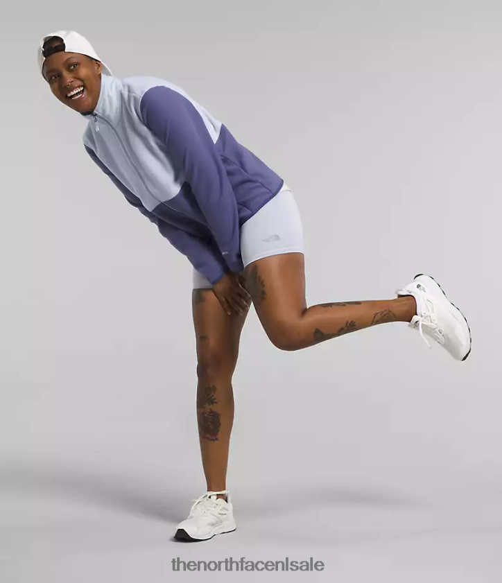 vrouwen Alpine Polartec 100-jas The North Face P464ZN441 kleding grotblauw/stoffige maagdenpalm