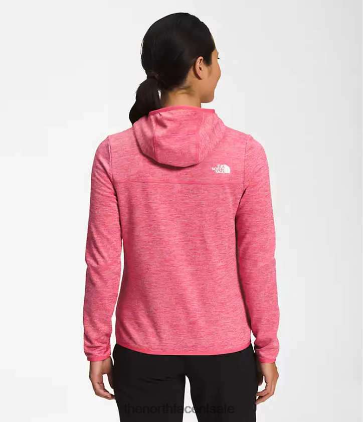 vrouwen Canyonlands-hoodie The North Face P464ZN746 kleding kosmo roze witte heide