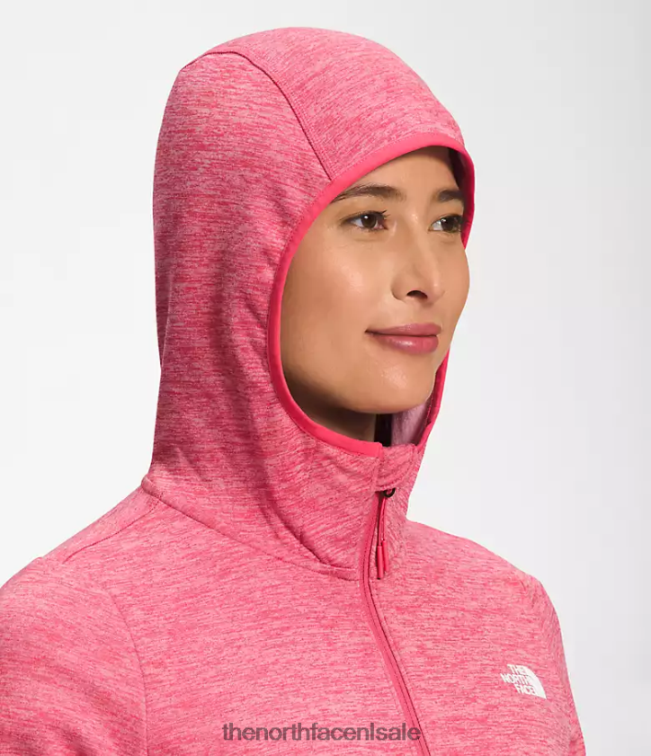 vrouwen Canyonlands-hoodie The North Face P464ZN746 kleding kosmo roze witte heide