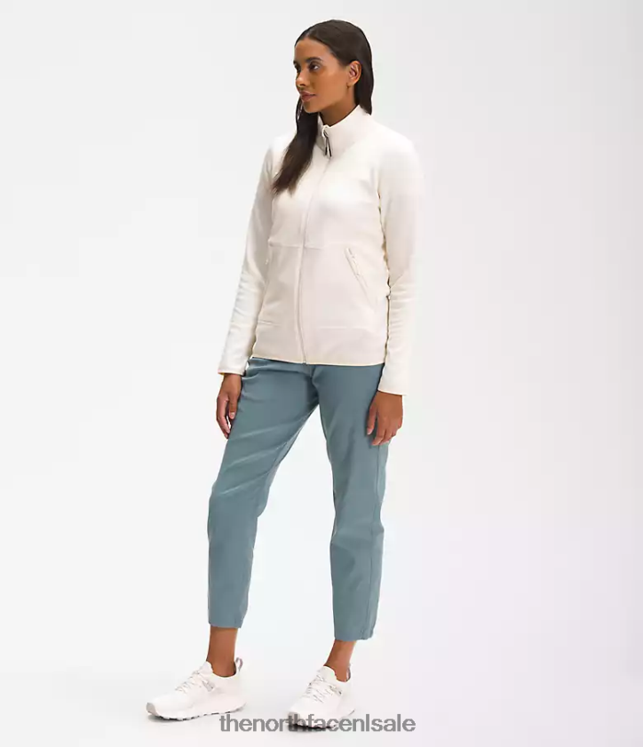 vrouwen Canyonlands met volledige ritssluiting The North Face P464ZN376 kleding gardenia witte heide