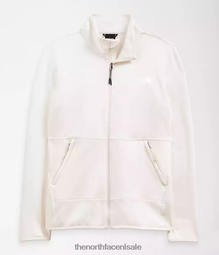 vrouwen Canyonlands met volledige ritssluiting The North Face P464ZN376 kleding gardenia witte heide
