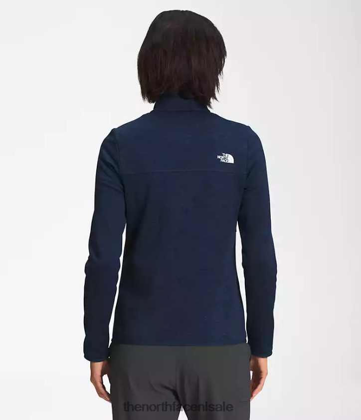 vrouwen Canyonlands met volledige ritssluiting The North Face P464ZN378 kleding top marine donker heide
