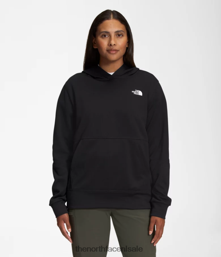 vrouwen Canyonlands trui met capuchon The North Face P464ZN1231 kleding tn zwart