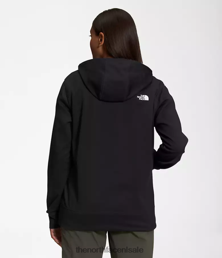 vrouwen Canyonlands trui met capuchon The North Face P464ZN1231 kleding tn zwart