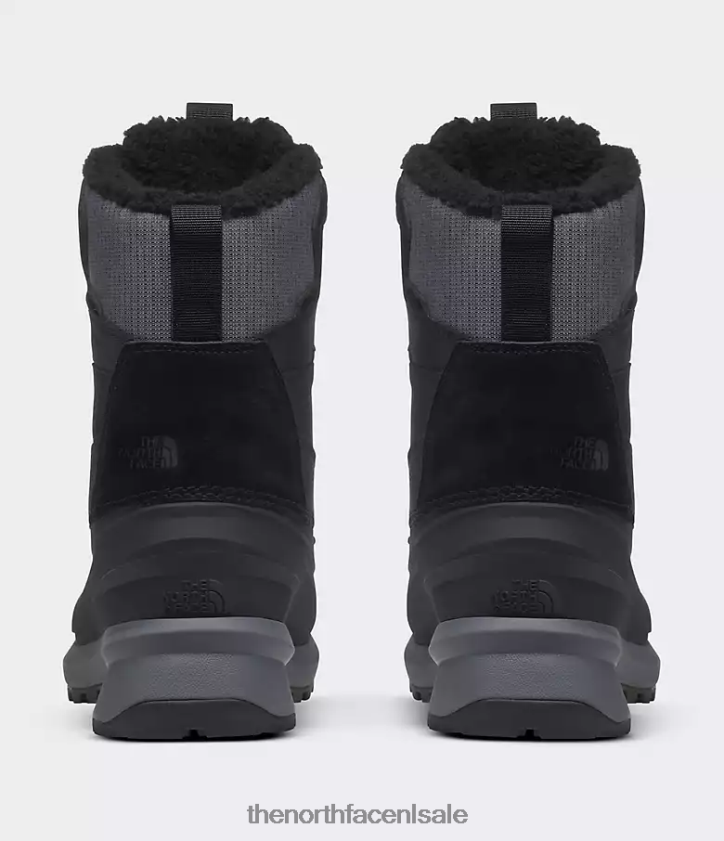 vrouwen Chilkat V 400 waterdichte laarzen The North Face P464ZN946 schoenen tnf zwart/vanadisgrijs