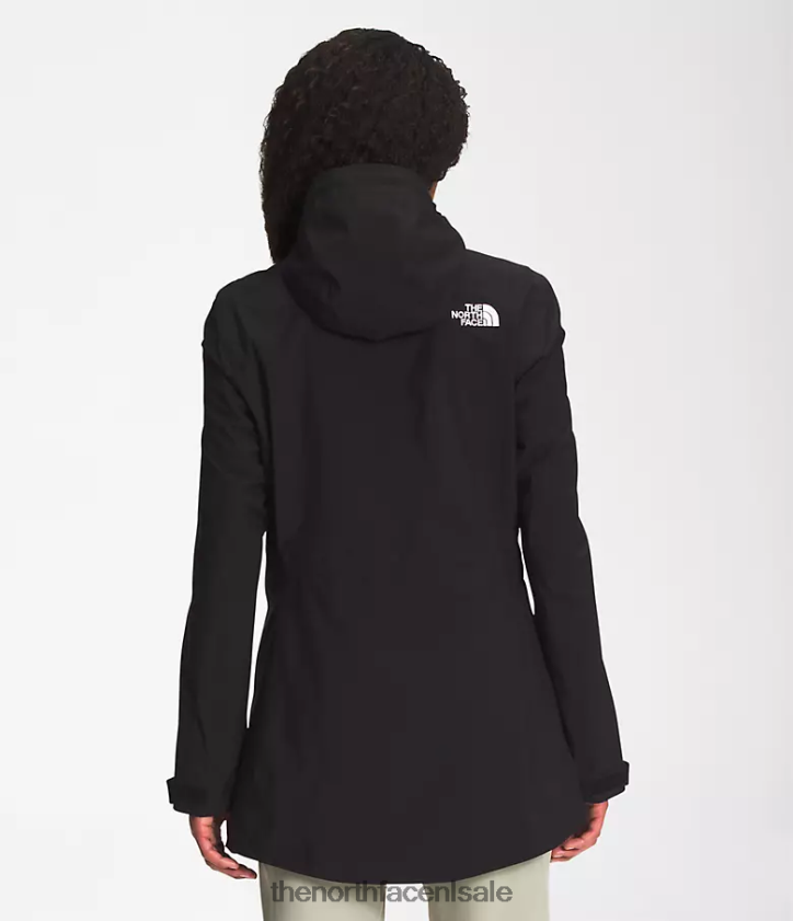 vrouwen City Breeze regenjas The North Face P464ZN1226 kleding tn zwart