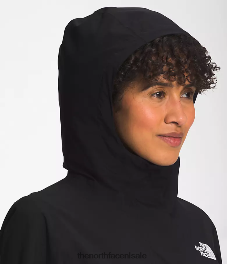 vrouwen City Breeze regenjas The North Face P464ZN1226 kleding tn zwart