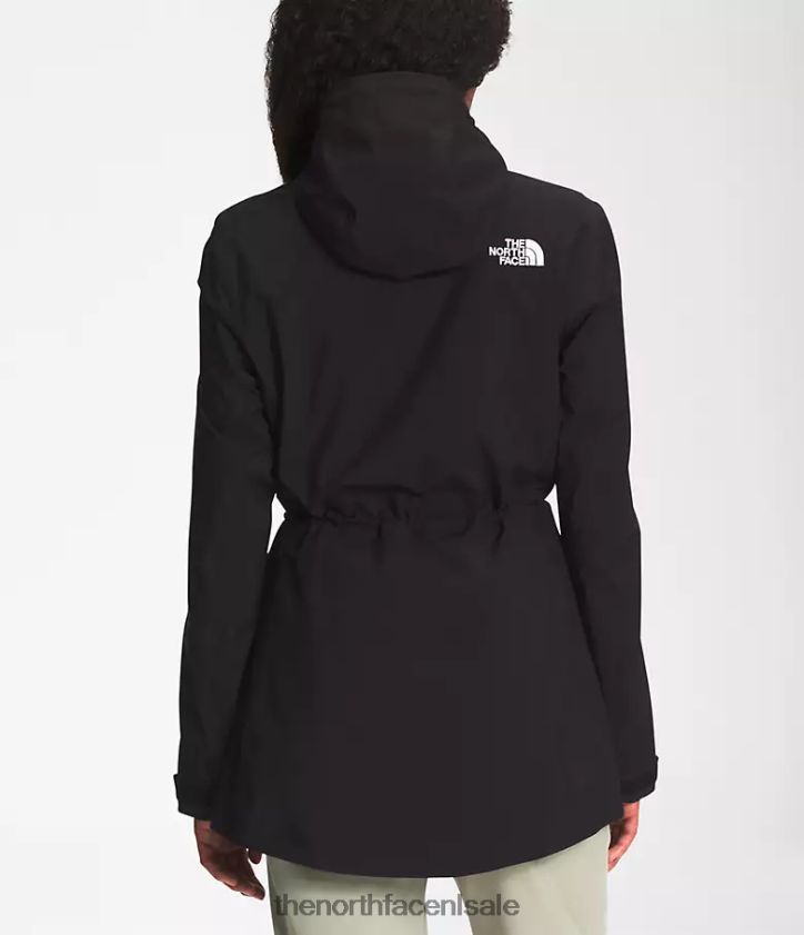 vrouwen City Breeze regenjas The North Face P464ZN1226 kleding tn zwart
