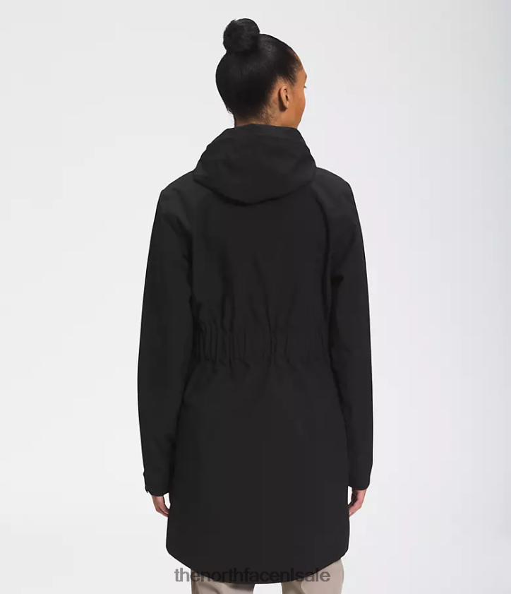 vrouwen City Breeze regenparka II The North Face P464ZN152 kleding tn zwart