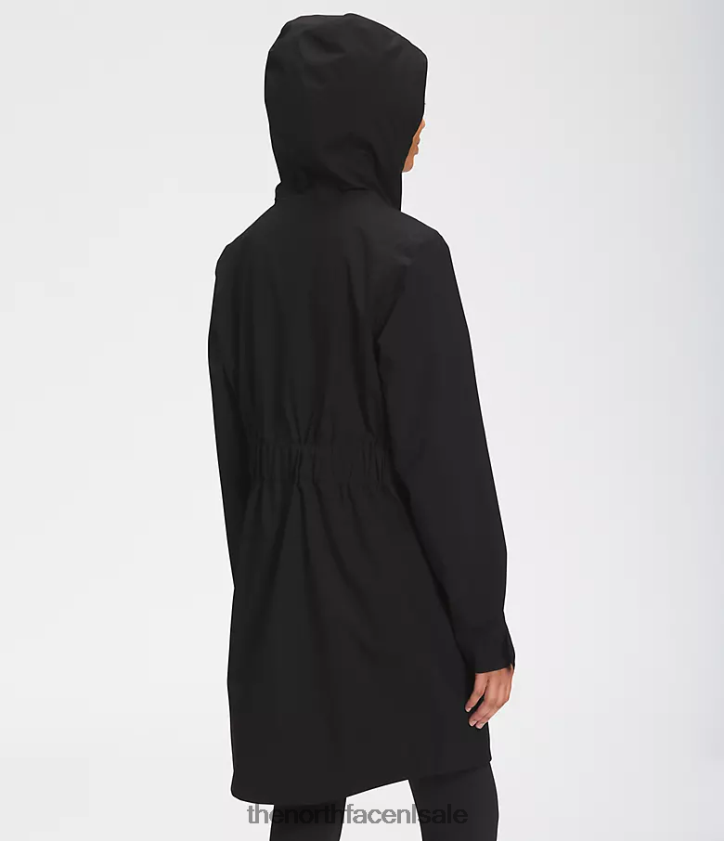 vrouwen City Breeze regenparka II The North Face P464ZN152 kleding tn zwart