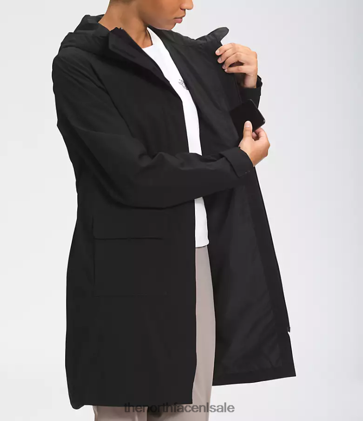 vrouwen City Breeze regenparka II The North Face P464ZN152 kleding tn zwart