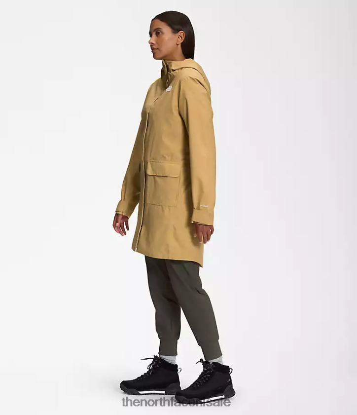 vrouwen City Breeze regenparka II The North Face P464ZN154 kleding antilope bruin