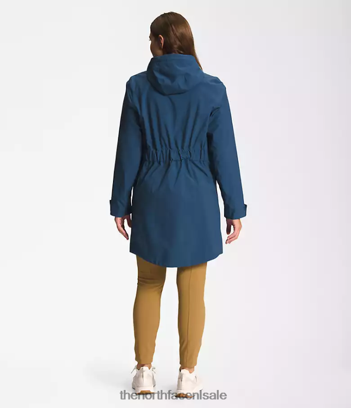 vrouwen City Breeze regenparka II The North Face P464ZN156 kleding schaduwrijk blauw