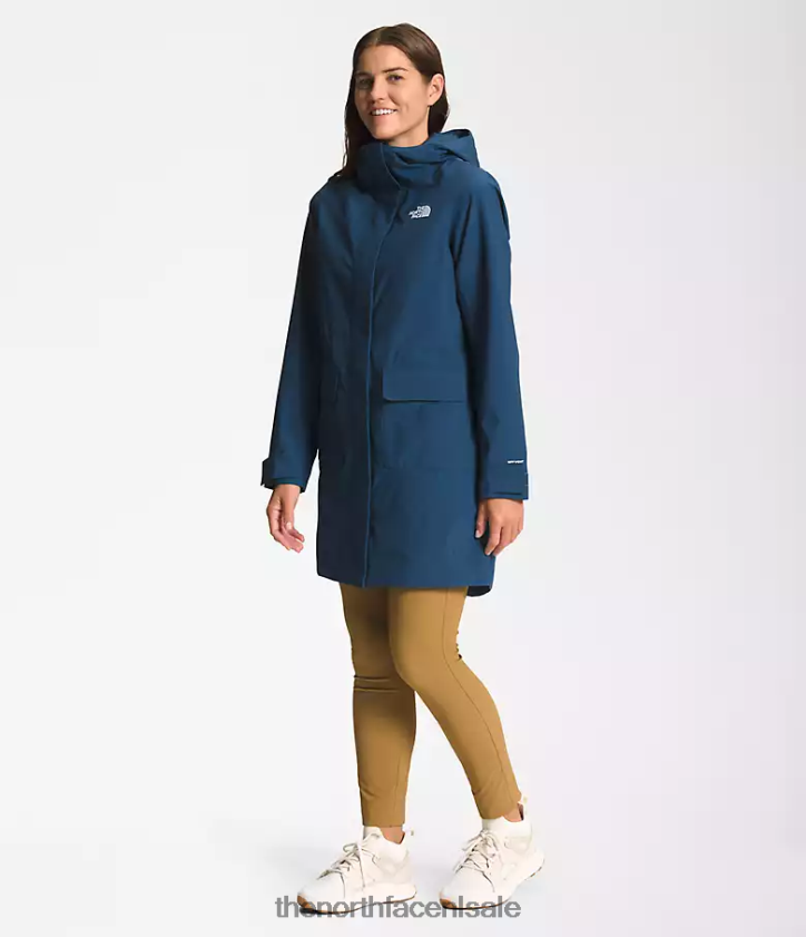 vrouwen City Breeze regenparka II The North Face P464ZN156 kleding schaduwrijk blauw