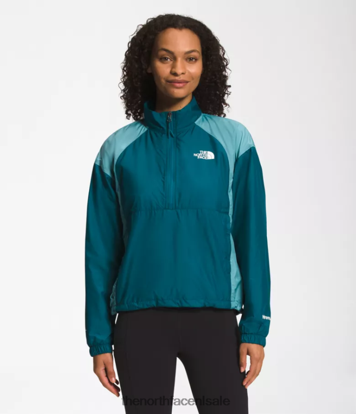vrouwen Hydranaline trui 2000 The North Face P464ZN1017 kleding rifwaterblauw koraal