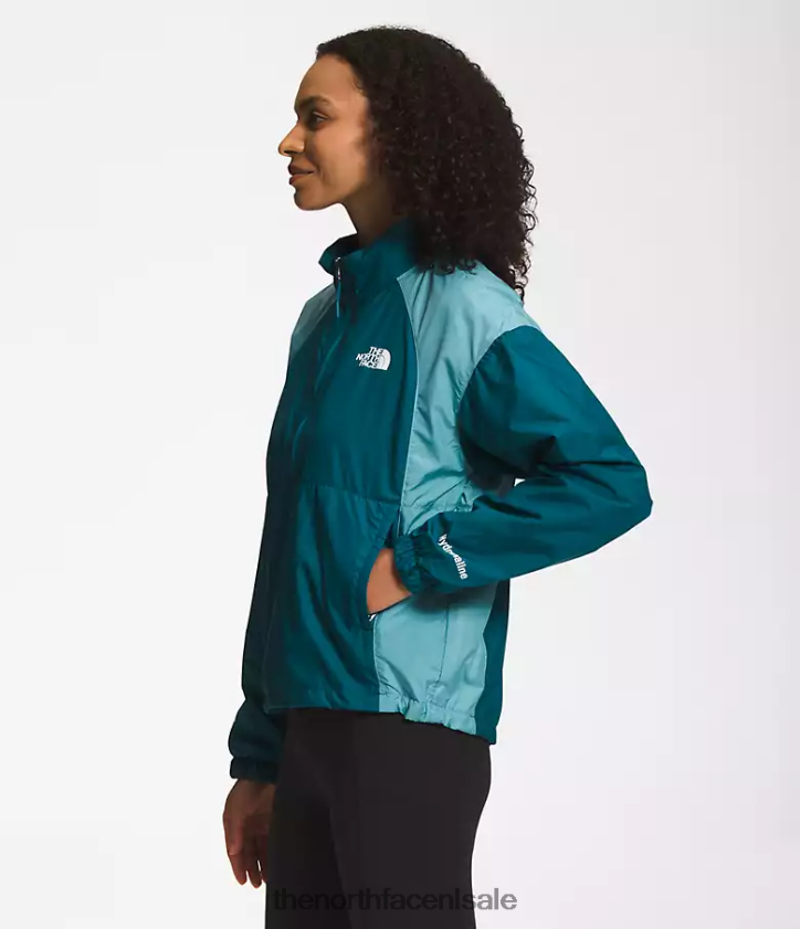 vrouwen Hydranaline trui 2000 The North Face P464ZN1017 kleding rifwaterblauw koraal