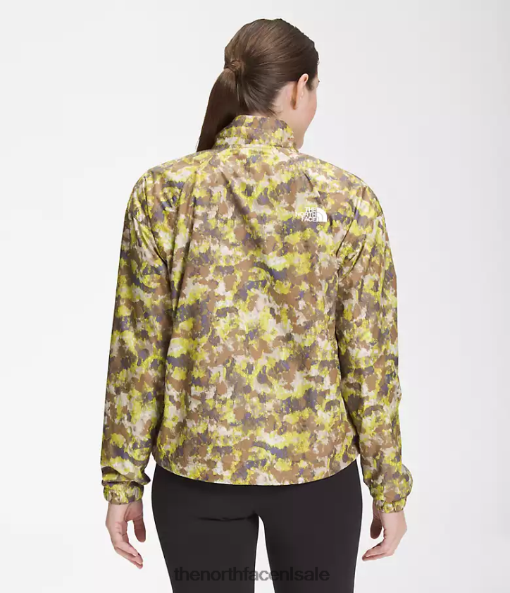 vrouwen Hydranaline trui 2000 The North Face P464ZN1020 kleding Utility bruin gestippelde kampprint