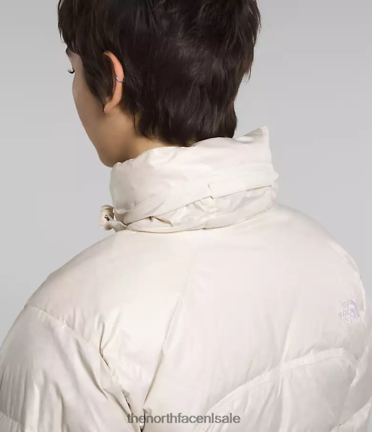 vrouwen Retro nuptse jas uit 2000 The North Face P464ZN802 kleding gardenia wit