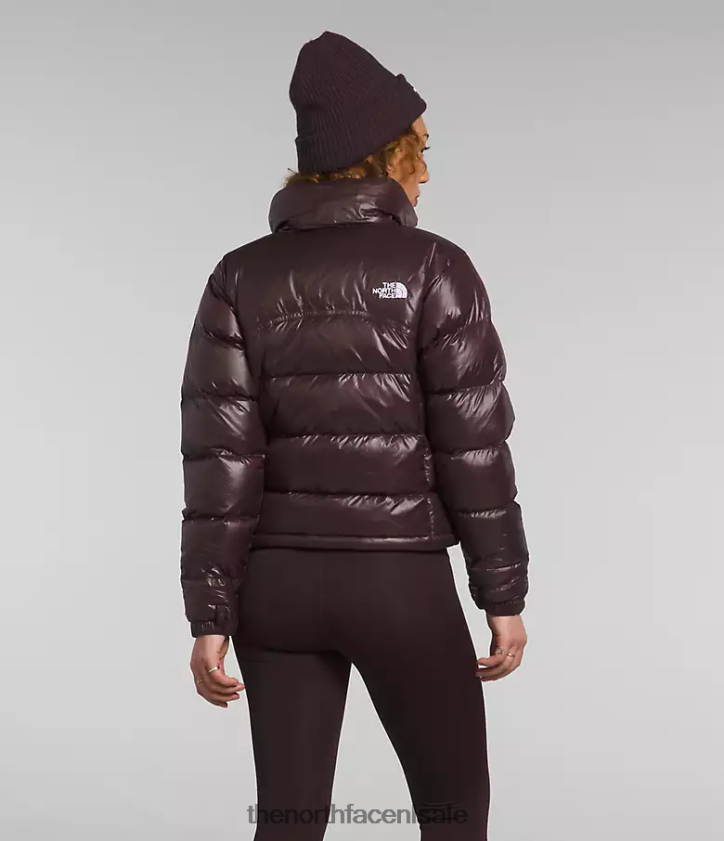 vrouwen Retro nuptse jas uit 2000 The North Face P464ZN804 kleding steenkool bruin