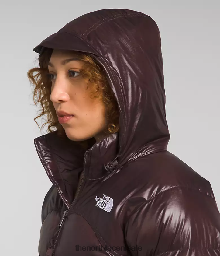 vrouwen Retro nuptse jas uit 2000 The North Face P464ZN804 kleding steenkool bruin
