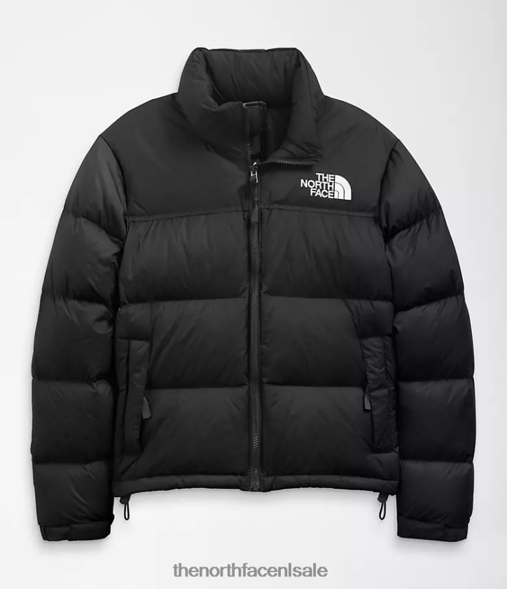 vrouwen Retro nuptse jasje uit 1996 The North Face P464ZN723 kleding gerecycled tnf zwart