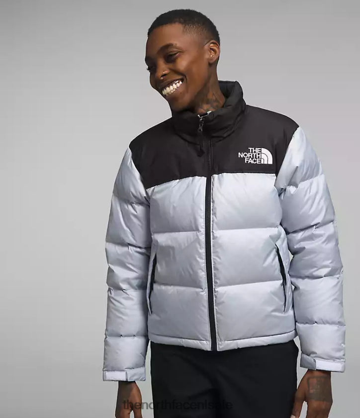 vrouwen Retro nuptse jasje uit 1996 The North Face P464ZN725 kleding stoffige maagdenpalm/tnf zwart