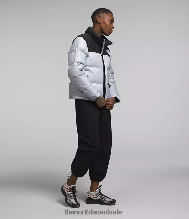 vrouwen Retro nuptse jasje uit 1996 The North Face P464ZN725 kleding stoffige maagdenpalm/tnf zwart