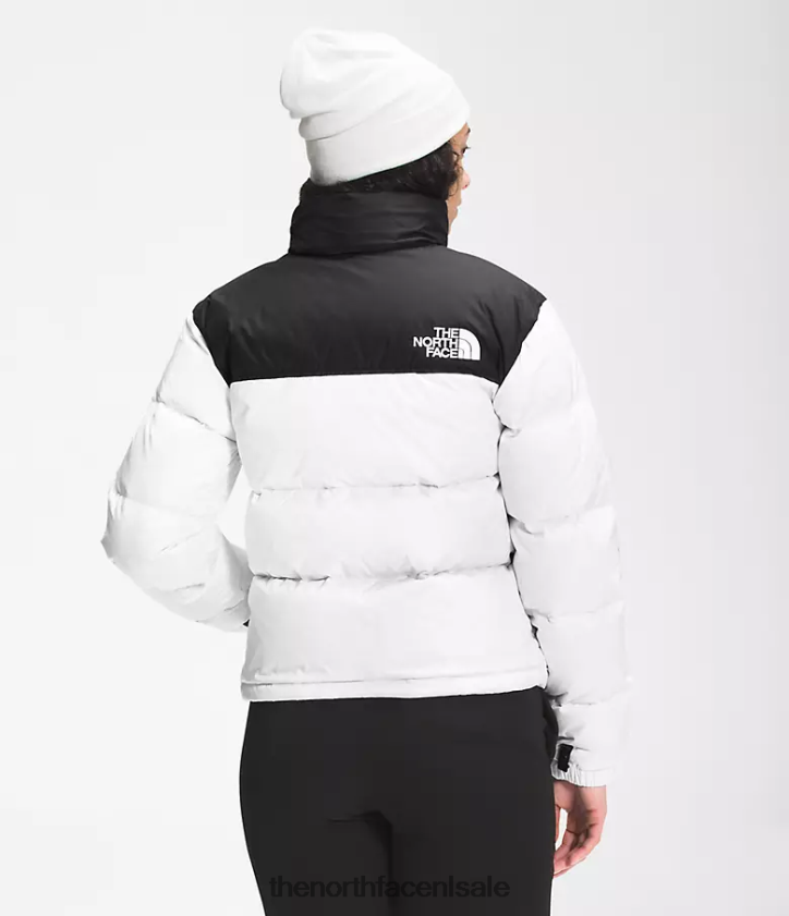 vrouwen Retro nuptse jasje uit 1996 The North Face P464ZN727 kleding tn wit