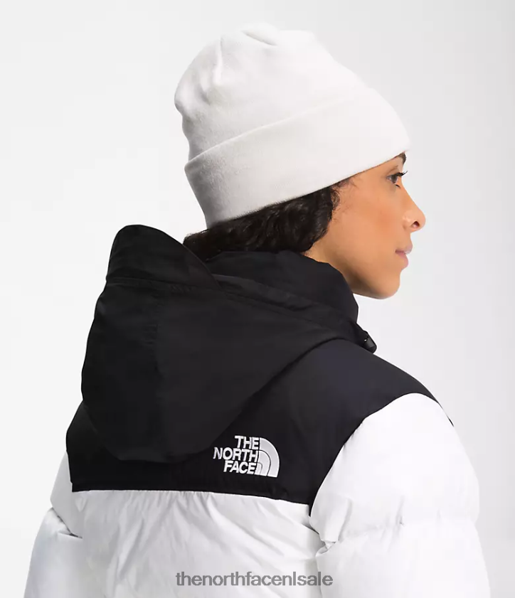 vrouwen Retro nuptse jasje uit 1996 The North Face P464ZN727 kleding tn wit