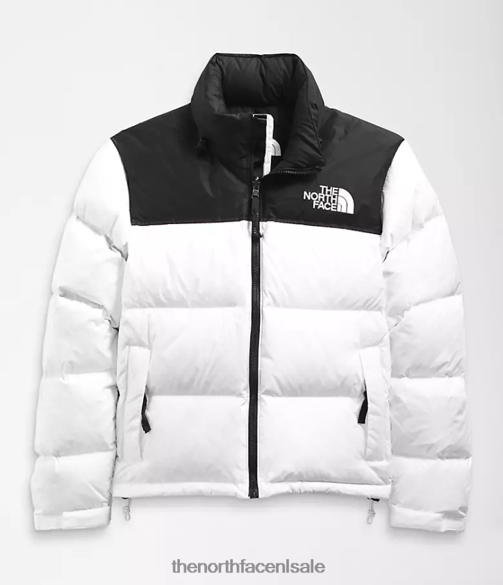 vrouwen Retro nuptse jasje uit 1996 The North Face P464ZN727 kleding tn wit