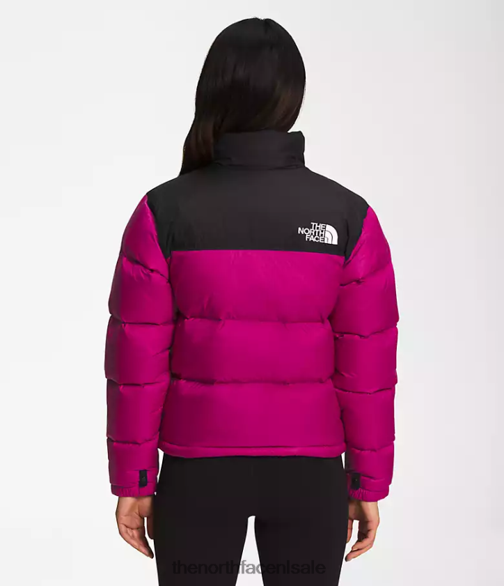 vrouwen Retro nuptse jasje uit 1996 The North Face P464ZN728 kleding fuchsia roze