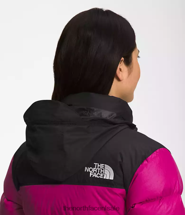 vrouwen Retro nuptse jasje uit 1996 The North Face P464ZN728 kleding fuchsia roze
