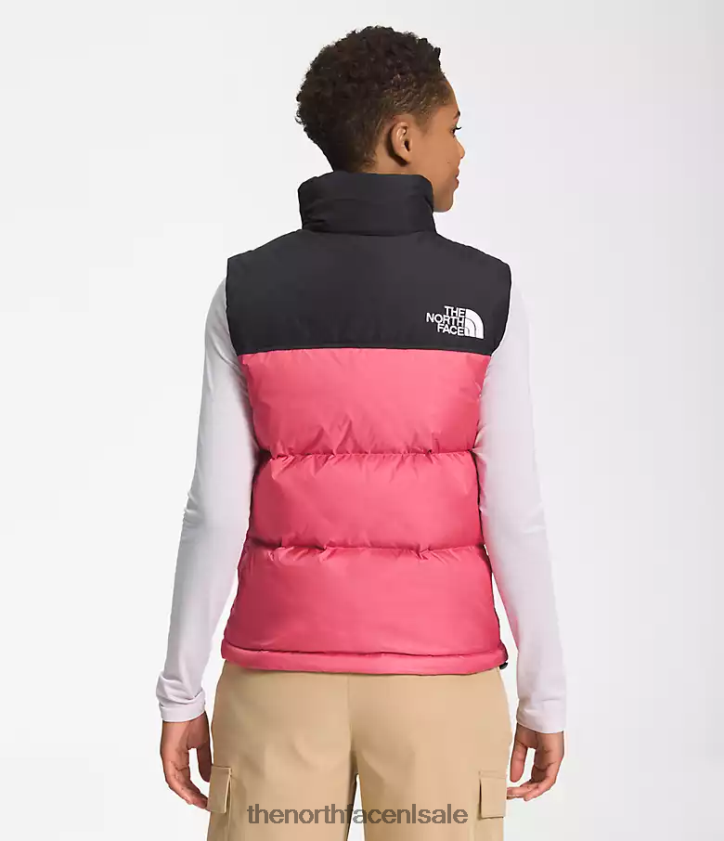 vrouwen Retro nuptse-vest uit 1996 The North Face P464ZN430 kleding kosmo roze