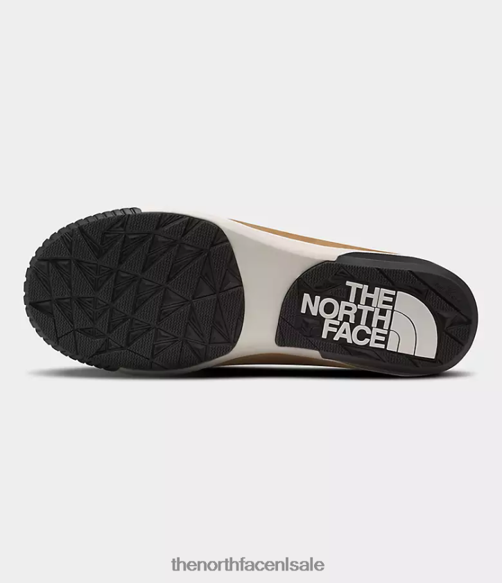 vrouwen Sierra halfhoge waterdichte laarzen met kant The North Face P464ZN1101 schoenen amandelboter/tnf zwart