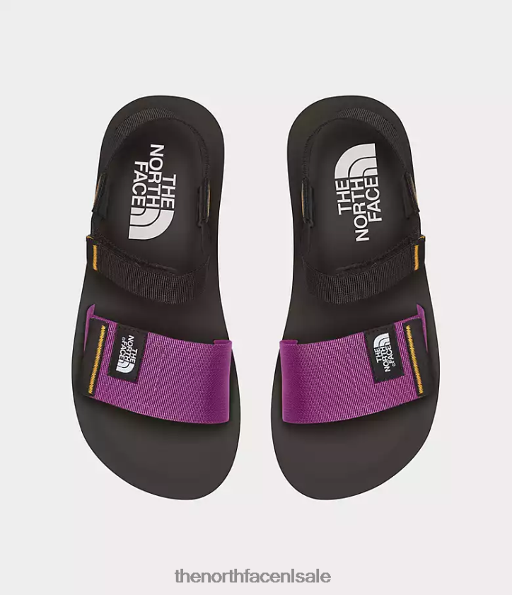 vrouwen Skeena sandalen The North Face P464ZN255 schoenen tnf zwart/paarse cactusbloem