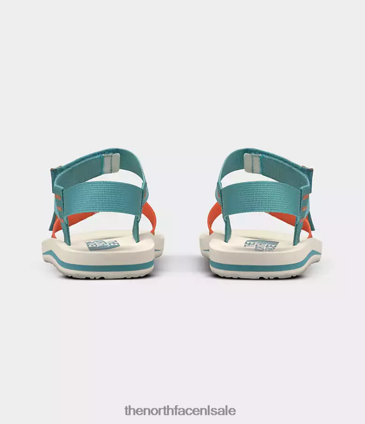 vrouwen Skeena sandalen The North Face P464ZN256 schoenen gardenia wit/stoffig koraal oranje