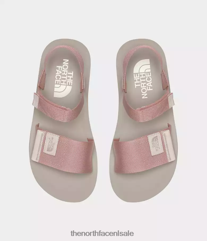 vrouwen Skeena sandalen The North Face P464ZN257 schoenen roze mos/gardenia wit