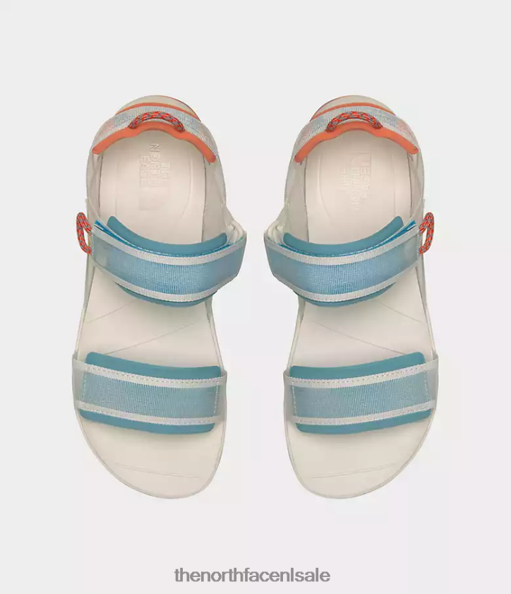 vrouwen Skeena sportsandalen The North Face P464ZN516 schoenen gardenia wit/stoffig koraal oranje