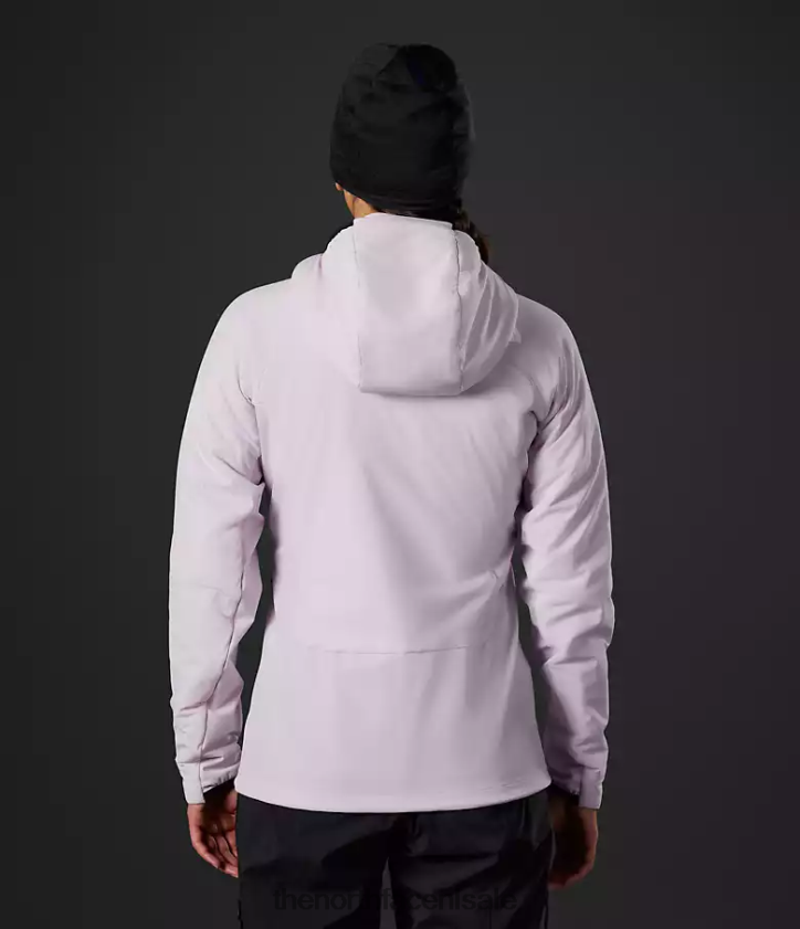 vrouwen Summit-serie casaval hybride hoodie The North Face P464ZN320 kleding lavendel mist