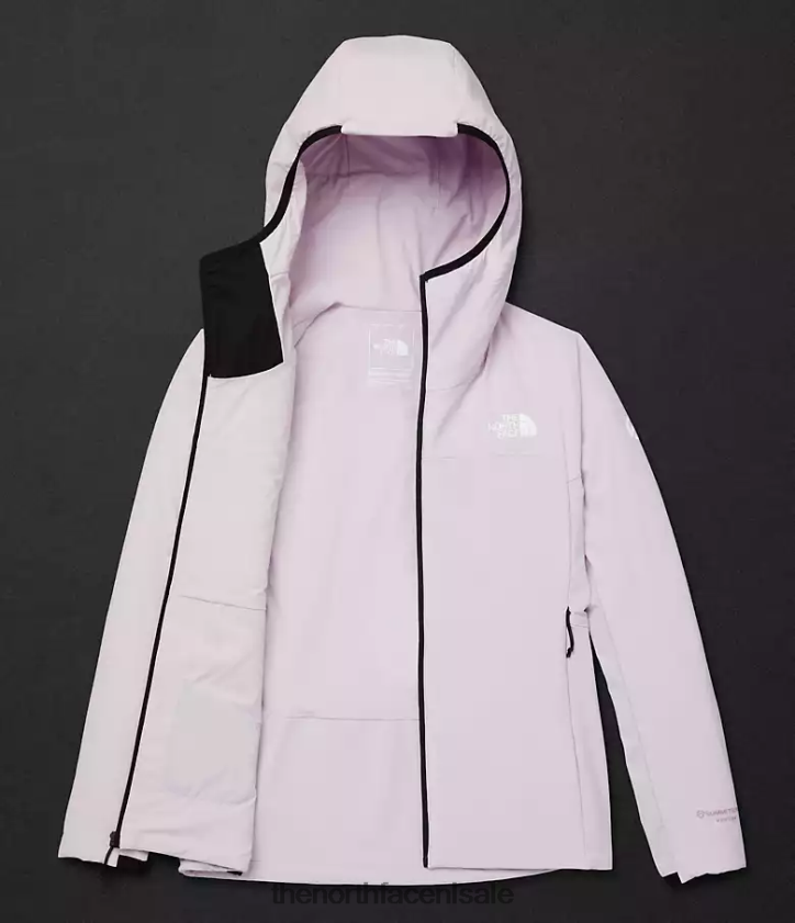vrouwen Summit-serie casaval hybride hoodie The North Face P464ZN320 kleding lavendel mist