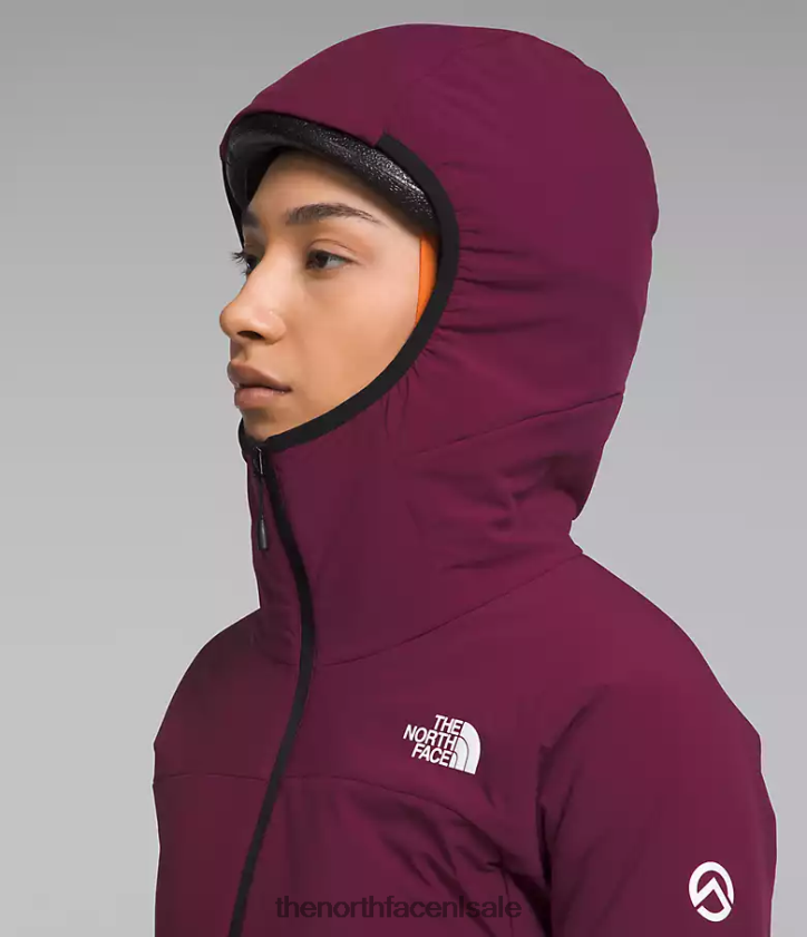 vrouwen Summit-serie casaval hybride hoodie The North Face P464ZN323 kleding jongensbes