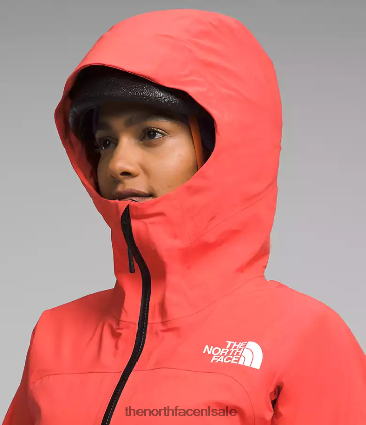 vrouwen Summit-serie chamlang futurelight-jack The North Face P464ZN1173 kleding stralend oranje