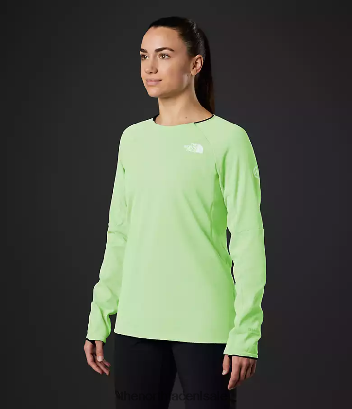 vrouwen Summit-serie futurefleece-crew The North Face P464ZN162 kleding patina groen
