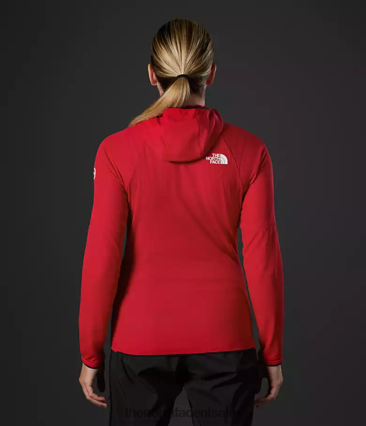 vrouwen Summit-serie futurefleece hoodie met volledige ritssluiting The North Face P464ZN736 kleding tnf rood
