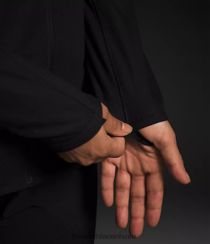 vrouwen Summit-serie futurefleece hoodie met volledige ritssluiting The North Face P464ZN737 kleding tn zwart