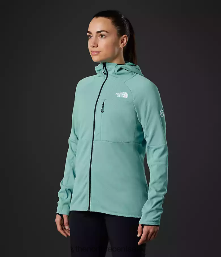 vrouwen Summit-serie futurefleece hoodie met volledige ritssluiting The North Face P464ZN740 kleding rifwateren